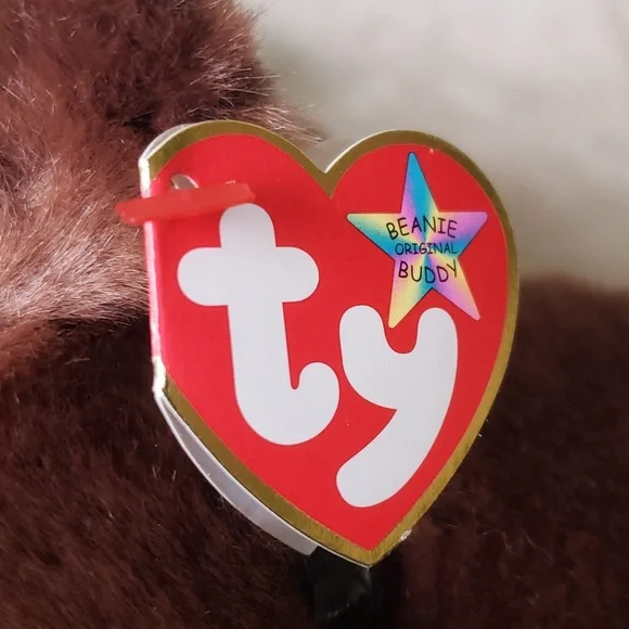 Ty Chocolate Moose Buddy🦌Large Plush Wildlife🦌Kids Toy Animal Collectible, NWT - Picture 3 of 11